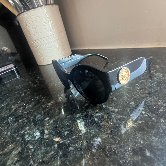 Versace Oval Sunglasses main image 6